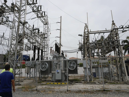 POWER SUBSTATION IN GUAYAQUIL