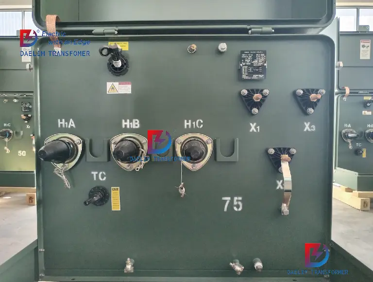 Specifications for single phase Pad Mounted Transformer